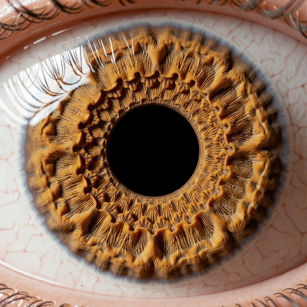 Detailansicht eines menschlichen Auges